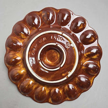 Load image into Gallery viewer, California Pottery Raised Chicken Deviled Egg Plate #E400 (12") (As-Is)
