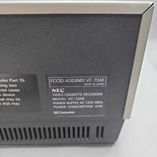 Load image into Gallery viewer, NEC Betamax Video Cassette Recorder #VC-734E (6x17x14) (As-Is)
