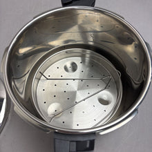 Load image into Gallery viewer, New Dual Pressure Cooker Food Network Stainless Steel 6Qt
