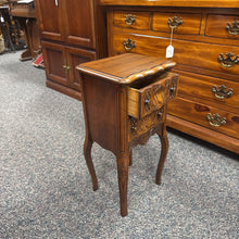 Load image into Gallery viewer, Carved End Table 2 Drawer (25x13x11)
