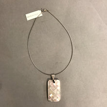 Load image into Gallery viewer, Sterling MOP Mosaic Pendant w/ Chain
