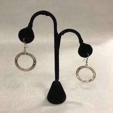 Load image into Gallery viewer, Sterling Etched Circle Earrings
