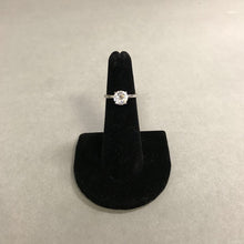 Load image into Gallery viewer, Sterling CZ Ring sz 4
