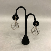 Load image into Gallery viewer, Sterling Dreamcatcher Clip Earrings
