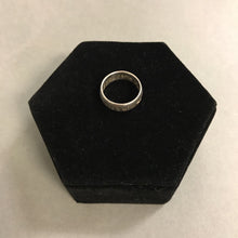 Load image into Gallery viewer, Sterling &#39;Made a Wish&#39; Stamped Ring sz 9
