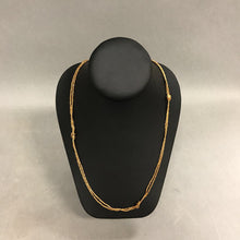 Load image into Gallery viewer, Avon Goldtone Knot Necklace
