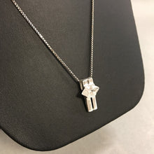 Load image into Gallery viewer, Sterling Modern CZ Pendant w/ Chain
