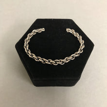 Load image into Gallery viewer, Sterling Chain Link Cuff Bracelet
