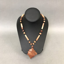 Load image into Gallery viewer, Vintage Carved Agate Necklace
