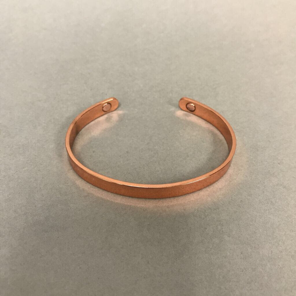 Handmade Polished Copper Cuff Bracelet