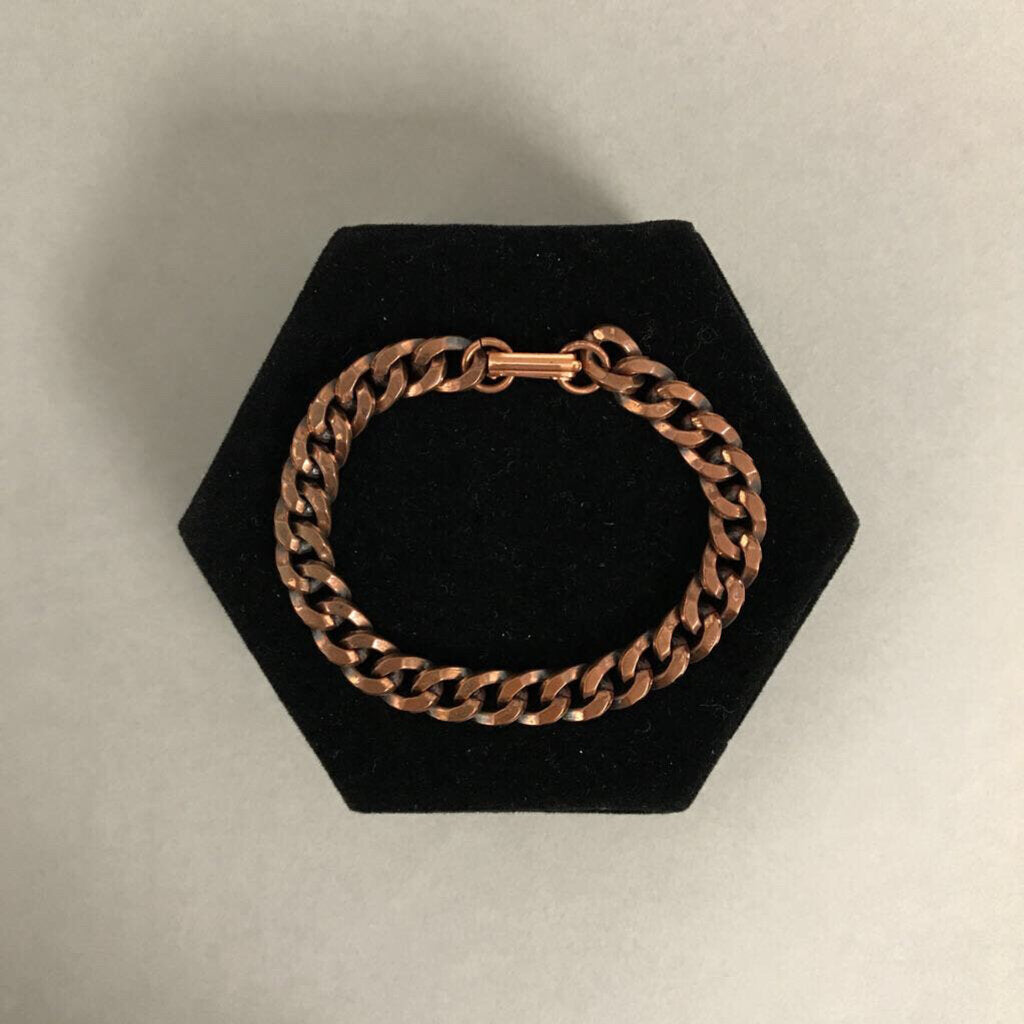 Copper Chain Link Bracelet