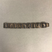Load image into Gallery viewer, Vintage Siamese Sterling Link Bracelet (AS-IS)
