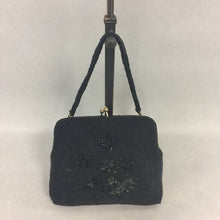 Load image into Gallery viewer, Vintage Black Beaded Purse

