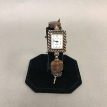 Load image into Gallery viewer, Geneva Ladies Stone Bead Charm Toggle Watch
