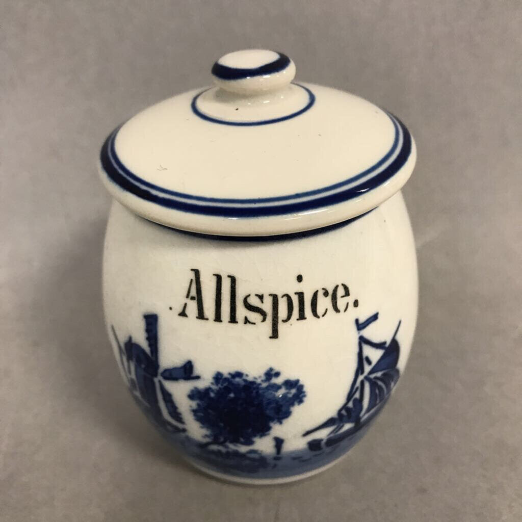 Vintage Germany Allspice Jar With Lid (3