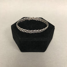 Load image into Gallery viewer, Braided Sterling Bangle Bracelet
