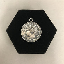 Load image into Gallery viewer, Sterling Ancient Greek Coin Pendant
