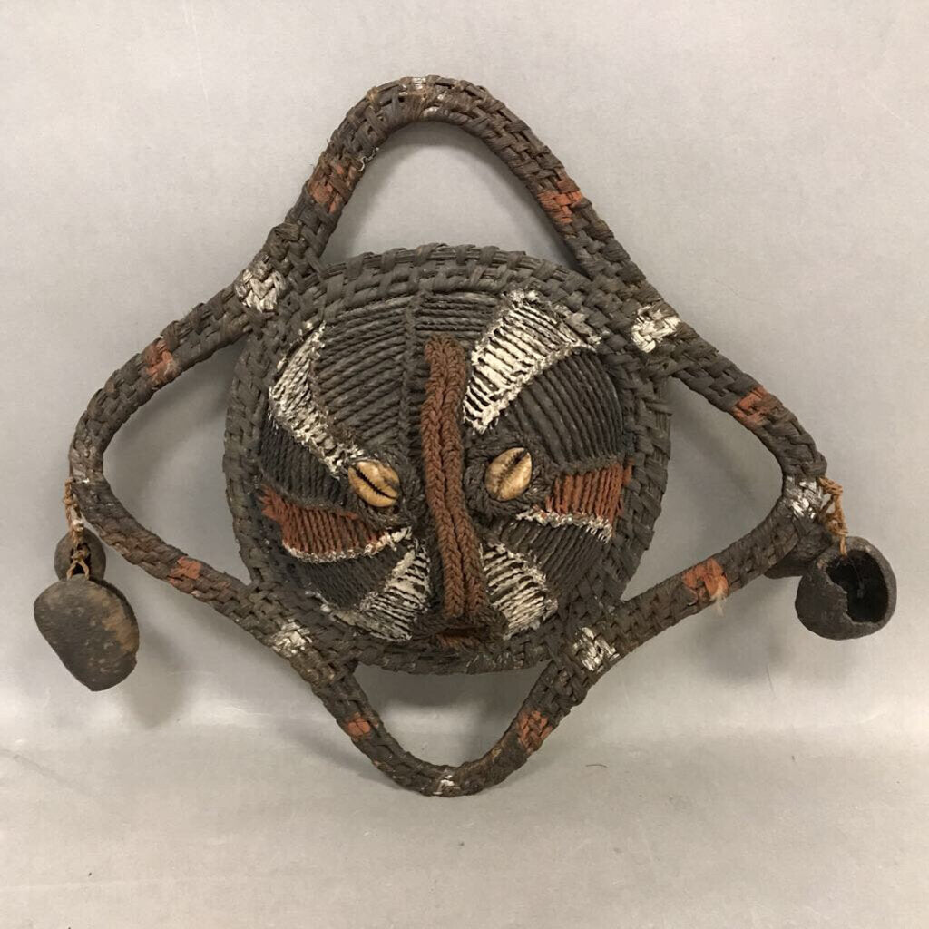 New Guinea Woven Mask Decor (12x12)