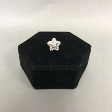 Load image into Gallery viewer, Vintage 14K White Gold Diamond Eastern Star Ring sz 6 (4.8g)
