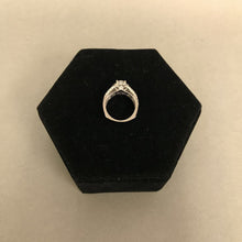 Load image into Gallery viewer, Sterling CZ Engagement Ring sz 6
