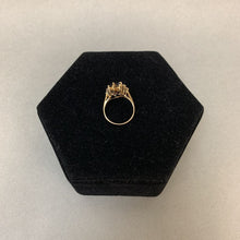 Load image into Gallery viewer, 14K Gold Spinel &amp; Diamond Ring (AS-IS) sz 6 (3.2g)
