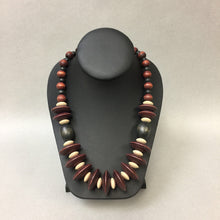 Load image into Gallery viewer, Vintage Wood Beaded Necklace
