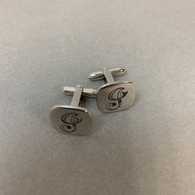 Load image into Gallery viewer, Sterling Initial Cufflinks
