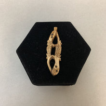 Load image into Gallery viewer, Vintage Carved Bone Tribal Focal Pendant
