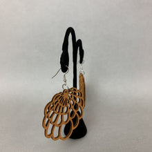 Load image into Gallery viewer, Mooncalf Handmade Lasercut Wood Earrings
