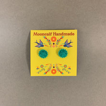 Load image into Gallery viewer, Mooncalf Handmade Resin Flower Stud Earrings
