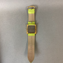 Load image into Gallery viewer, Joan Rivers Classics Pave Green Leather Band Watch (Needs Battery)
