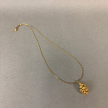 Load image into Gallery viewer, Nature&#39;s Jewelry 24K Gold Dipped Pinecone Necklace

