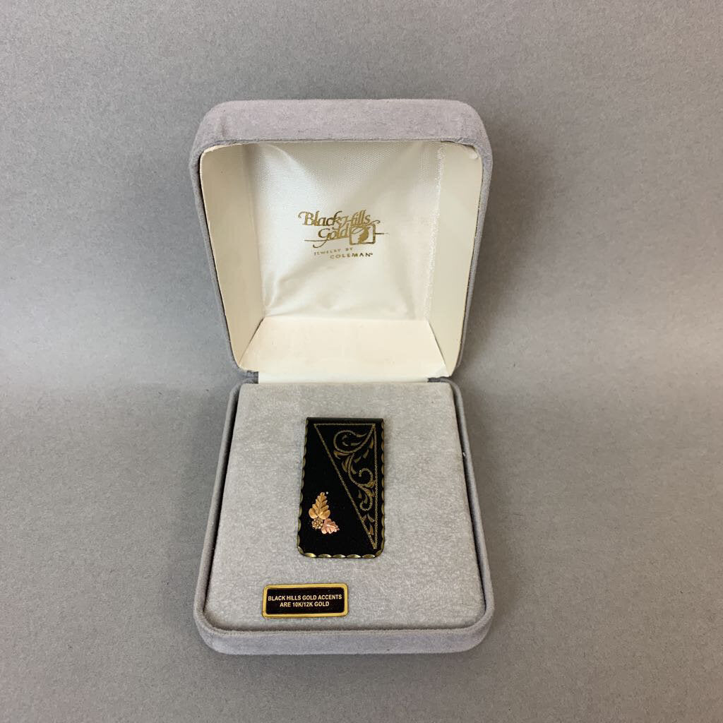 Black Hills Gold Accented Money Clip