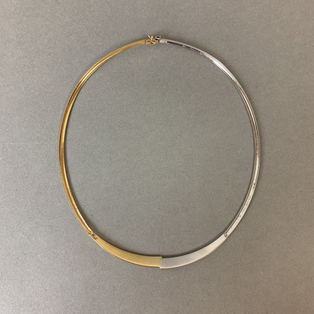 Leslie's 14K 6mm Lightweight Domed Omega Necklace 1067-16 | John E. Koller  Jewelry Designs | Owasso, OK