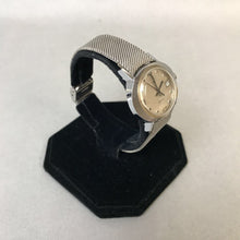 Load image into Gallery viewer, Mid-Century Silver Timex Electric Oval Face Watch (Needs Battery)
