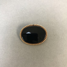 Load image into Gallery viewer, Vintage WRF 1/20 12K Gold Filled Onyx Pin
