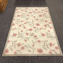 Load image into Gallery viewer, Beige Blue Peach Rug (57x89)
