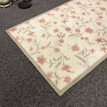 Load image into Gallery viewer, Beige Blue Peach Rug (57x89)
