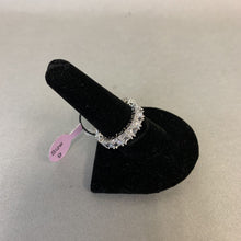 Load image into Gallery viewer, Rachel Zoe Sterling Crystal Band sz 9

