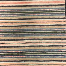 Load image into Gallery viewer, Pink, Blue &amp; Tan Rag Runner Rug (9&#39;4&quot;x3&#39;3&quot;)
