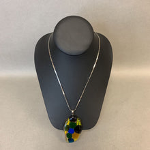 Load image into Gallery viewer, Art Glass Pendant w/ Chain
