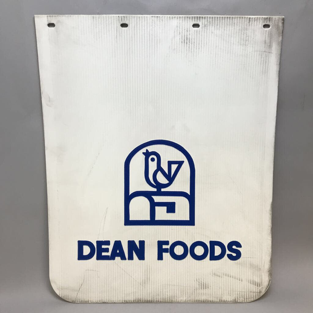 Dean Foods White Semi-Truck Mud Flap (30x24)