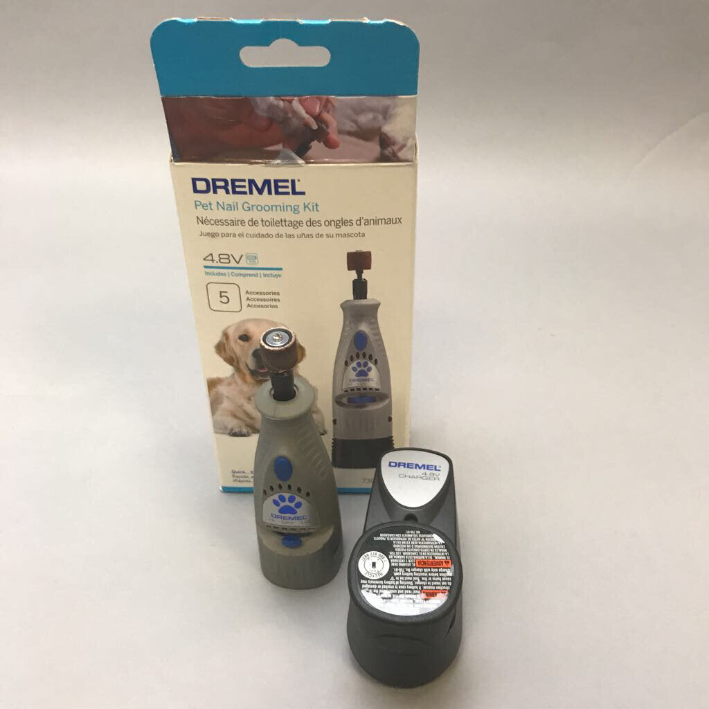 Amazon.com: PLATGO Diamond Dog Nail Grinder for Dremel, Diamond Nail Drill  Bits for Dogs&Pets Nail Care, 1/8'' Nail Dremel Tool