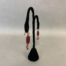 Load image into Gallery viewer, Handmade Colorful Wire Spiral Earrings
