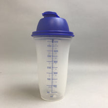 Load image into Gallery viewer, New Vintage Tupperware Blue Quick Shake Gravy Drink Blender w/ Insert 2 Cups
