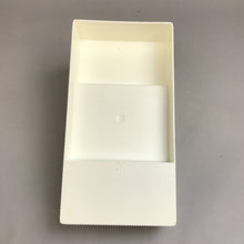 Load image into Gallery viewer, Vintage White Hard Plastic Tupperware Seasoning Packet Holder (10x5x6)
