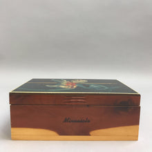 Load image into Gallery viewer, Minnesota Cedar Carousel Jewelry Box (3x7x5)
