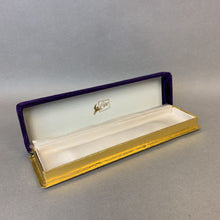 Load image into Gallery viewer, Vintage Coro Purple Velvet Bracelet Box (1x8x2&quot;)
