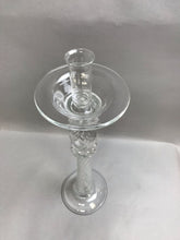 Load image into Gallery viewer, Twisted Glass Candlestick Holder (24.5&quot;) (2 Available)
