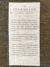 Load image into Gallery viewer, Tufenkian Tibetan Soft Beige &amp; Turquoise Bordered Highland Wool Rug (8x10)
